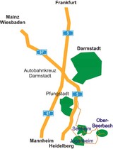 Anfahrtsbeschreibung Autobahnen